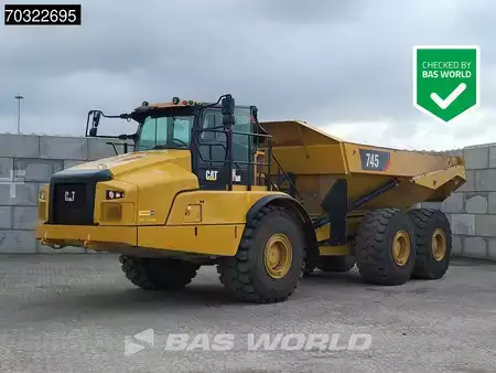 Knikdumpers 2019 Caterpillar 745 -04A Tail gate (1)