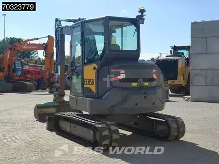Minigraver 2021 Volvo ECR58 F A/C - 3 Buckets (5)