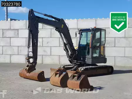 Minigraver 2021 Volvo ECR58 F A/C - 3 Buckets (1)
