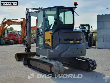 Minigraver 2021 Volvo ECR58 F A/C - 3 Buckets (5)