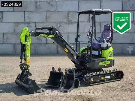 mini escavadeira 2025 Zoomlion ZE18 GU KUBOTA ENGINE - CW / 3 BUCKETS - CE CERTIFIED (1)