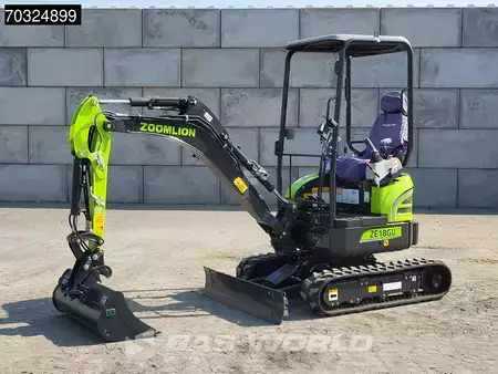 mini escavadeira 2025 Zoomlion ZE18 GU KUBOTA ENGINE - CW / 3 BUCKETS - CE CERTIFIED (2)
