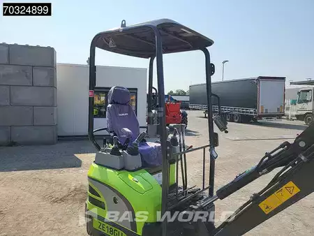 mini escavadeira 2025 Zoomlion ZE18 GU KUBOTA ENGINE - CW / 3 BUCKETS - CE CERTIFIED (29)