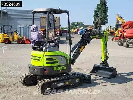 mini escavadeira 2025 Zoomlion ZE18 GU KUBOTA ENGINE - CW / 3 BUCKETS - CE CERTIFIED (7)