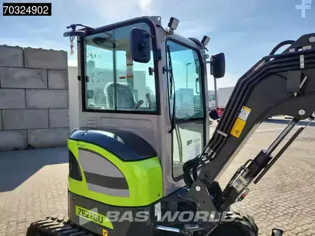 Minigrävare 2025 Zoomlion ZE27 GU KUBOTA ENGINE - CW / 3 BUCKETS - CE CERTIFIED (29)