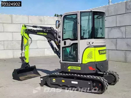 Minigrävare 2025 Zoomlion ZE27 GU KUBOTA ENGINE - CW / 3 BUCKETS - CE CERTIFIED (6)