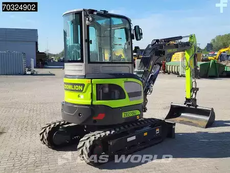 Minigrävare 2025 Zoomlion ZE27 GU KUBOTA ENGINE - CW / 3 BUCKETS - CE CERTIFIED (8)