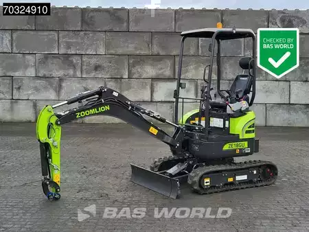 Minigraafmachines 2025 Zoomlion ZE18 GU KUBOTA ENGINE - CE CERTIFIED (1)