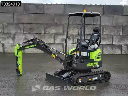 Minigraafmachines 2025 Zoomlion ZE18 GU KUBOTA ENGINE - CE CERTIFIED (2)
