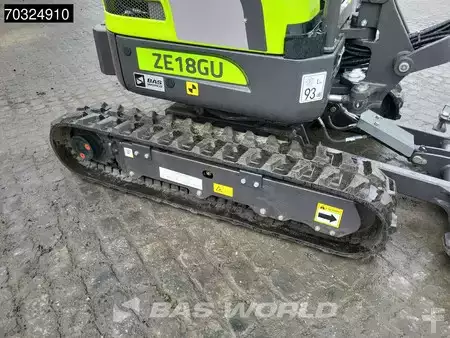 Minigraafmachines 2025 Zoomlion ZE18 GU KUBOTA ENGINE - CE CERTIFIED (20)