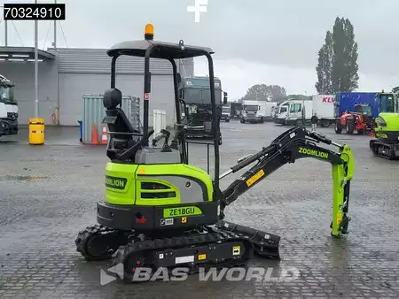Minigraafmachines 2025 Zoomlion ZE18 GU KUBOTA ENGINE - CE CERTIFIED (5)