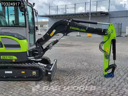 Minigraafmachines 2025 Zoomlion ZE27 GU KUBOTA ENGINE - CE CERTIFIED (9)