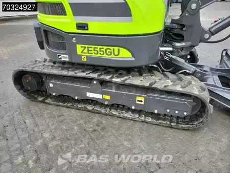 Minigraafmachines 2025 Zoomlion ZE55 GU KUBOTA ENGINE - CE CERTIFIED (21)