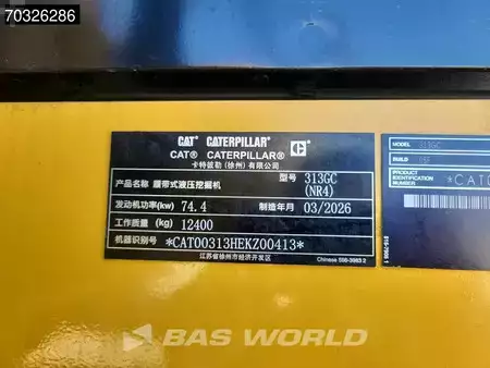 Kedjegraver 2026 Caterpillar 313 GC (36)