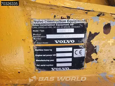 Knickgelenkte Muldenkipper/Dumper 2008 Volvo A40 E (31)