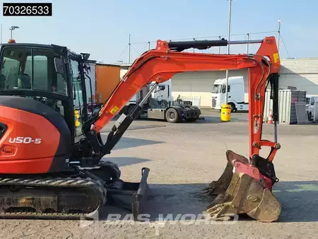 Minikaivinkoneet 2021 Kubota U50 -5 A/C - 3 Buckets (10)
