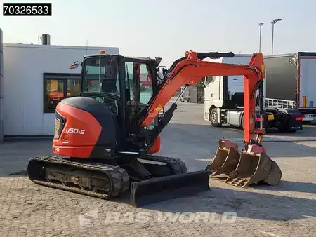 Minikaivinkoneet 2021 Kubota U50 -5 A/C - 3 Buckets (9)
