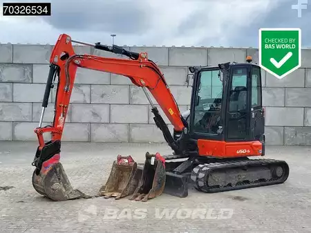 Mini excavators 2021 Kubota U50-5 A/C - 3 Buckets (1)