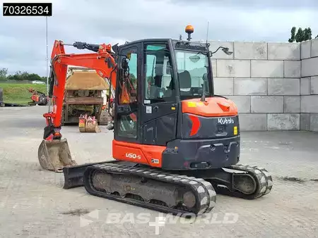 Mini excavators 2021 Kubota U50-5 A/C - 3 Buckets (5)