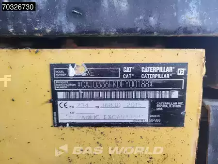 Escavadora de rastos 2015 Caterpillar 336 F L XE (39)