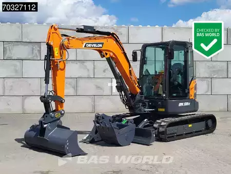 mini escavadeira 2025 DEVELON DX50 Z-7 A/C - Buckets (1)