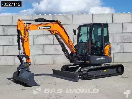 mini escavadeira 2025 DEVELON DX50 Z-7 A/C - Buckets (2)