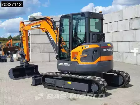 mini escavadeira 2025 DEVELON DX50 Z-7 A/C - Buckets (5)