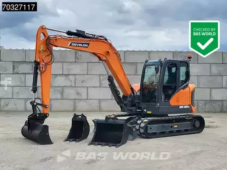 mini escavadeira 2025 Doosan DX85R-7 A/C - PIN ON / 3 BUCKETS (1)