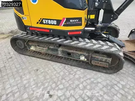 Mini Escavatori 2022 Sany SY80 U A/C - 3 Buckets (35)