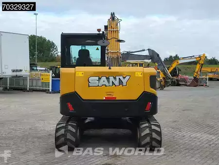 Mini Escavatori 2022 Sany SY80 U A/C - 3 Buckets (5)