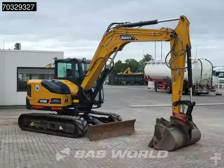 Mini Escavatori 2022 Sany SY80 U A/C - 3 Buckets (7)