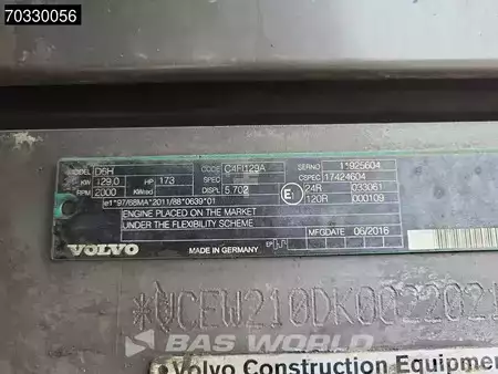 Mobilbagger 2017 Volvo EW210 D Outrigers + Blade (23)