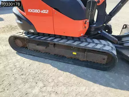 mini escavadeira 2022 Kubota KX080 -4a2 A/C - 3 Buckets (37)