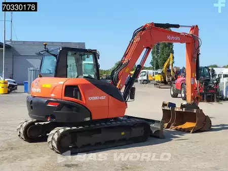 mini escavadeira 2022 Kubota KX080 -4a2 A/C - 3 Buckets (6)