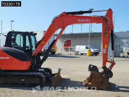 mini escavadeira 2022 Kubota KX080 -4a2 A/C - 3 Buckets (9)