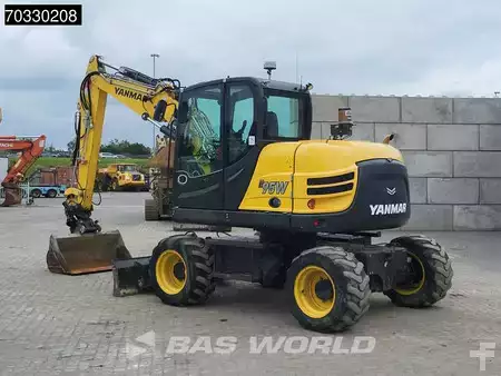 Mobiele graafmachines 2020 Yanmar B95W B95W Auto Greasing - A/C (5)