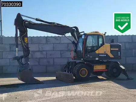 Excavadoras de ruedas 2017 Volvo EW160 E (1)
