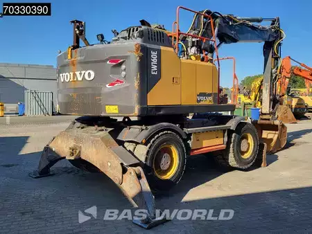 Excavadoras de ruedas 2017 Volvo EW160 E (5)