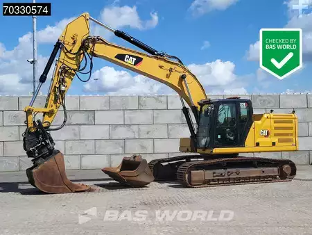 Escavadora de rastos 2020 Caterpillar 326 -07A Tiltrotator - 2 Buckets (1)