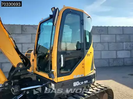 mini escavadeira 2023 Hyundai R80 CR-9A A/C - 3 Buckets (16)