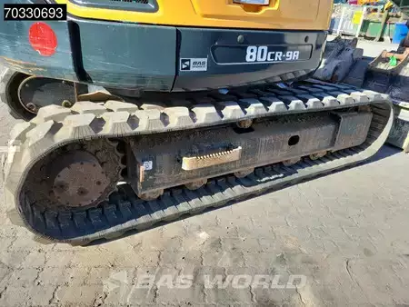 mini escavadeira 2023 Hyundai R80 CR-9A A/C - 3 Buckets (20)