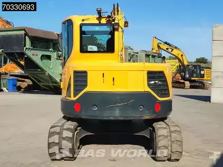 mini escavadeira 2023 Hyundai R80 CR-9A A/C - 3 Buckets (5)