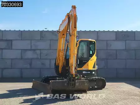 mini escavadeira 2023 Hyundai R80 CR-9A A/C - 3 Buckets (8)
