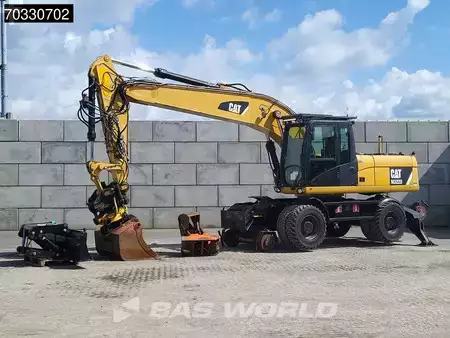 Mobil gravemaskin 2012 Caterpillar M322 D Rail & Road (1)