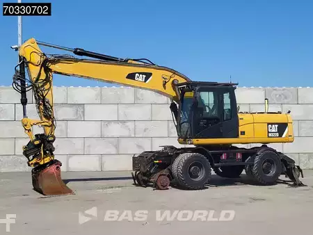 Mobil gravemaskin 2012 Caterpillar M322 D Rail & Road (3)