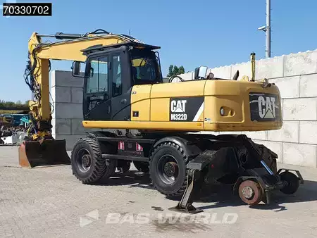Mobil gravemaskin 2012 Caterpillar M322 D Rail & Road (5)