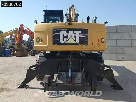 Mobil gravemaskin 2012 Caterpillar M322 D Rail & Road (6)