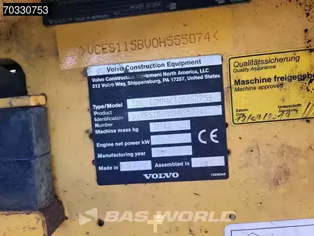 Rulli Compattatori montamburo 2019 Volvo SD115 B A/C (32)