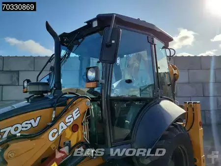 Rigid Backhoe Loader 2025 Case 570SV 4WD - A/C - 4-1 Bucket - Telestick - HP (26)