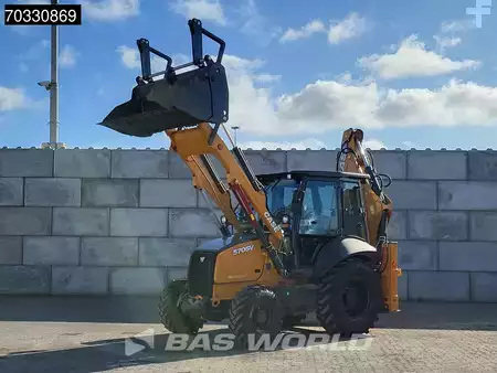 Rigid Backhoe Loader 2025 Case 570SV 4WD - A/C - 4-1 Bucket - Telestick - HP (3)